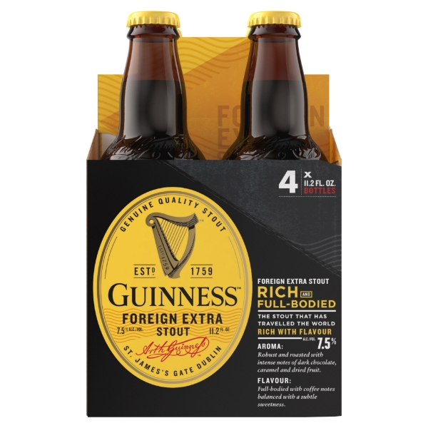 Guinness - Foreign Extra Stout 4pk 