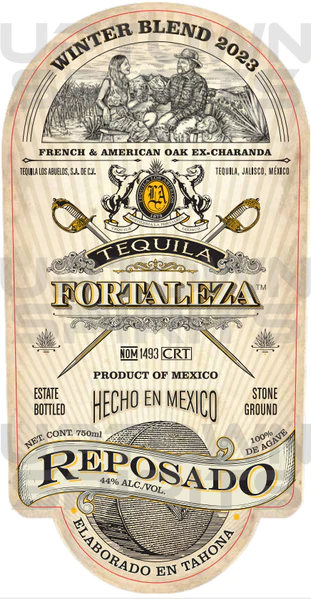 Picture of Fortaleza Reposado Winter Blend 2024 Tequila 750ml