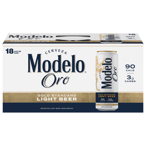 Modelo Oro 12oz 18pk Can