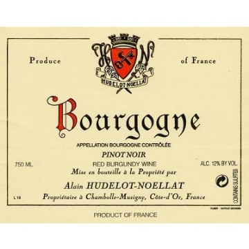 Picture of 2022 Alain Hudelot-Noellat - Bourgogne Rouge (PRE ARRIVAL)