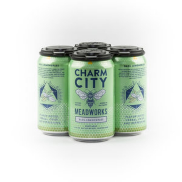 Charm City Meadworks - Basil Lemongrass 4pk