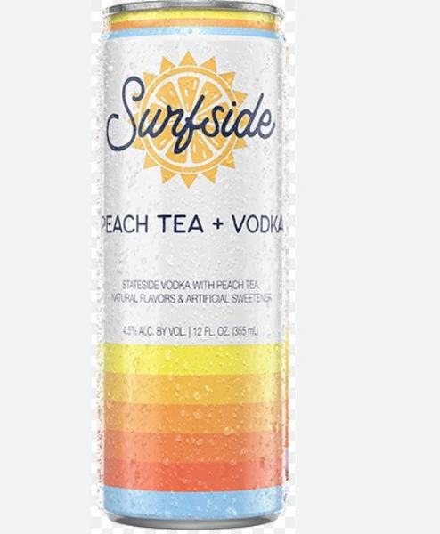 Picture of Surfside peach tea + vodka 4pk