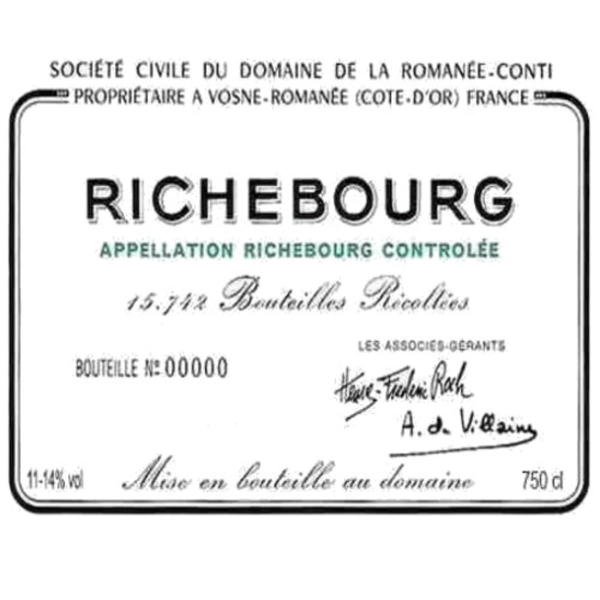 Picture of 2009 Domaine de la Romanee Conti Richebourg