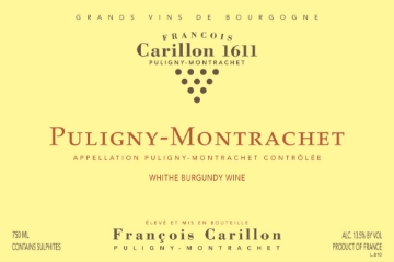 Francois Carillon Puligny Montrachet label