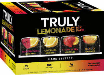 Picture of Truly Hard Seltzer - Lemonade Mix Pack 12pk