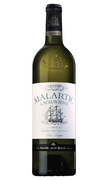 Chateau Malartic Lagraviere Blanc bottle