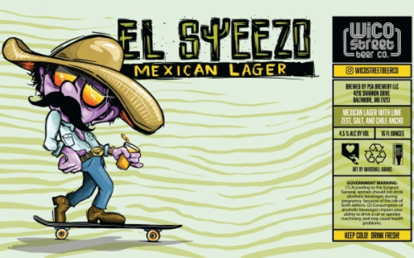 Picture of Wico Street Beer - El Steezo Mexican Lager 6pk