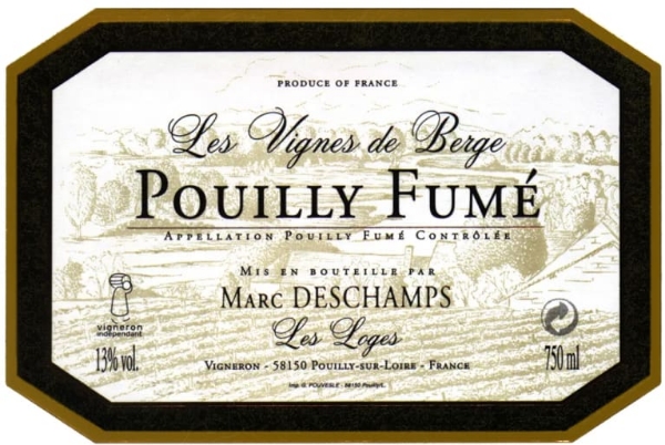 Picture of 2022 Marc Deschamps - Pouilly Fume Vignes de Berge
