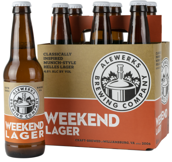 Alewerks Brewing - Weekend Lager 6pk