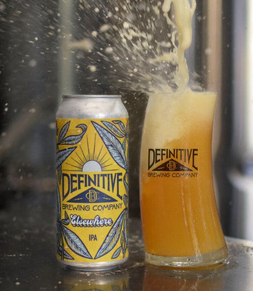 Definitive Brewing - Elsewhere Hazy IPA 4pk
