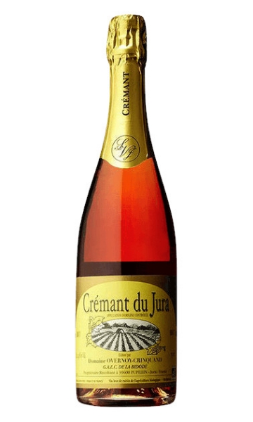 Overnoy-Crinquand Cremant du Jura Brut Rosé bottle