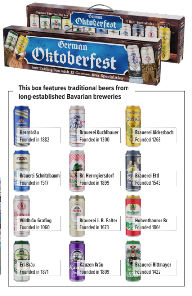 German Oktoberfest Tasting Box 12pk cans