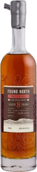 Picture of Found North Batch 010 8 Years Old Cask Strength Whiskey 750ml