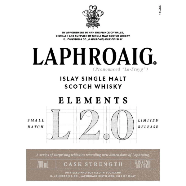 Picture of Laphroaig Elements 2.0 Single Malt Whiskey 700ml