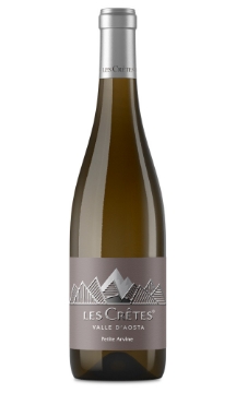 Les Cretes Petite Arvine bottle