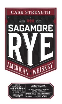 Picture of Sagamore Spirit  Cask Strength Rye Whiskey 750ml