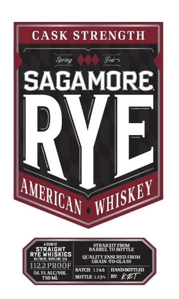 Picture of Sagamore Spirit  Cask Strength Rye Whiskey 750ml