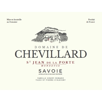 Domaine de Chevillard St. Jean de la Porte Mondeuse label