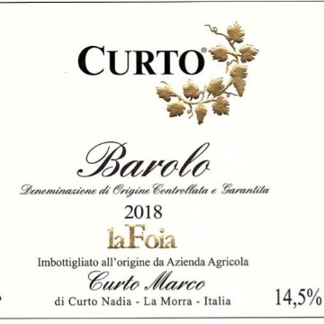 Picture of 2018 Curto Marco - Barolo Arborina La Foia (750ml)