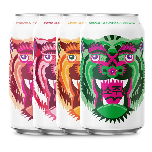 Yoju Yogurt Soju Original Variety 8pk cans