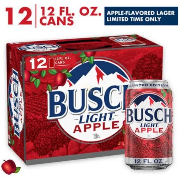 Busch Light Apple 12pk Limit one per customer