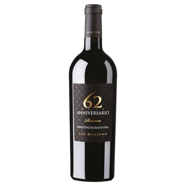 San Marzano Primitivo Anniversario 62 bottle