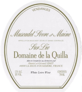 Domaine de la Quilla Muscadet bottle