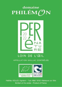 Domaine Philemon Gaillac Blanc Perle label