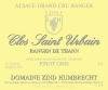 Zind Humbrecht Pinot Gris Clos Saint Urbain Rangen de Thann label