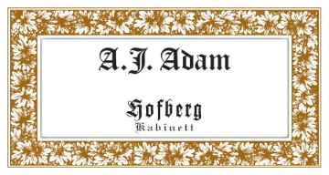 Picture of 2023 Adam, AJ - Dhron Hofberg Kabinett (750ml)