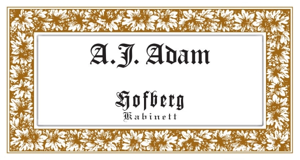 Picture of 2023 Adam, AJ - Dhron Hofberg Kabinett (750ml)