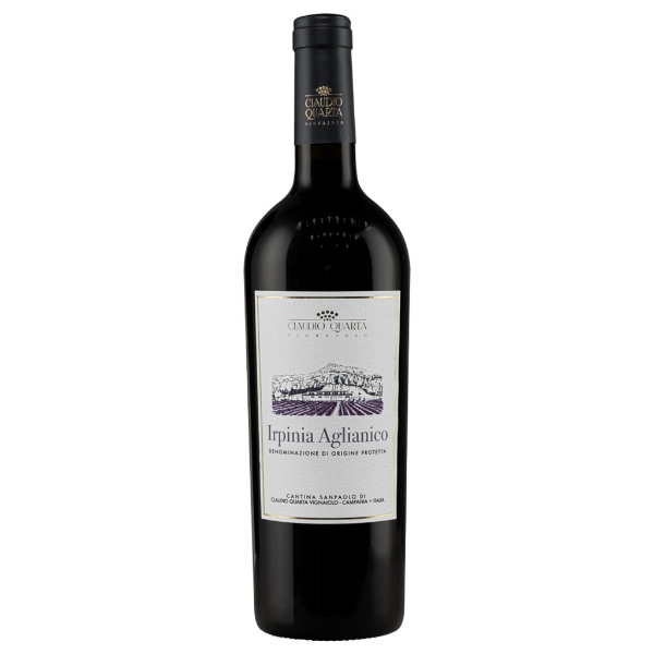 Claudia Quarta Irpinia Aglianico bottle