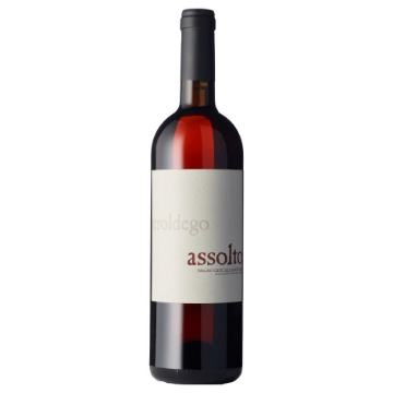Assolto Teroldego Rosato bottle