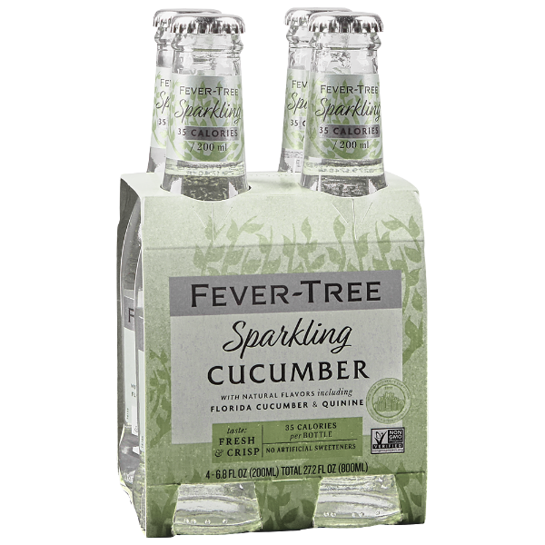 Picture of Fever Tree Sparkling Cucumber tonic 4pk