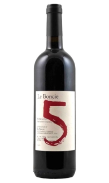 Le Boncie Toscana Rosso Cinque bottle