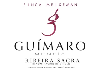 Picture of 2022 Guimaro - Mencia Ribeira Sacra Finca Meixeman (750ml)