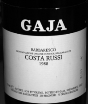 Picture of 1988 Gaja - Barbaresco Costa Russi (750ml)