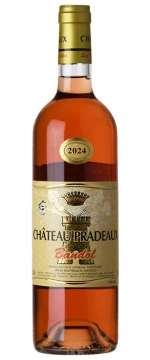 Picture of 2024 Chateau Pradeaux Bandol Rose (750ml)