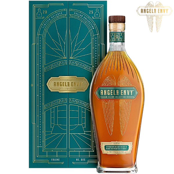 Picture of Angel's Envy Cellar Collection 2025  Straight Rye Whiskey 750ml