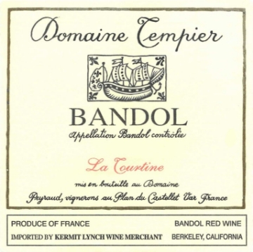 Picture of 2022 Domaine Tempier - Bandol Rouge Tourtine (750ml)
