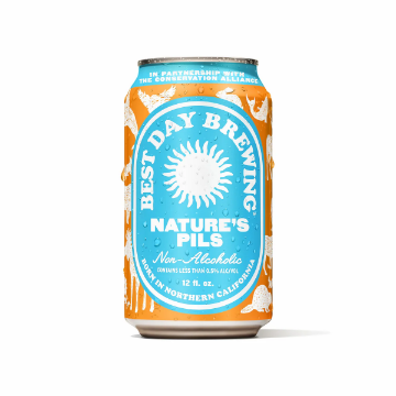 Picture of Best Day Brewing Nature's Pils Non-Alcoholic 6pk cans