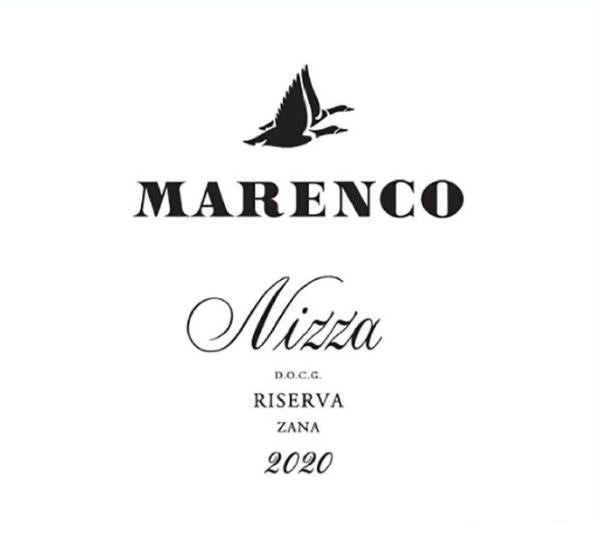 Marenco Nizza Riserva label