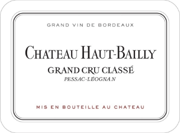 Haut-Bailly Pessac-Leognan label