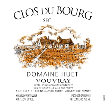 Picture of 2024 Huet - Vouvray Clos Bourg sec (750ml)
