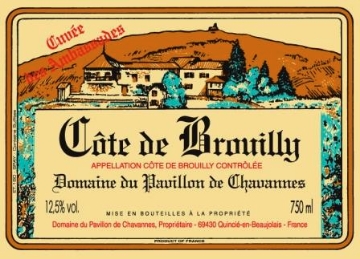 Picture of 2023 Pavillon du Chavannes - Cote de Brouilly Cuvee Ambassades (750ml)