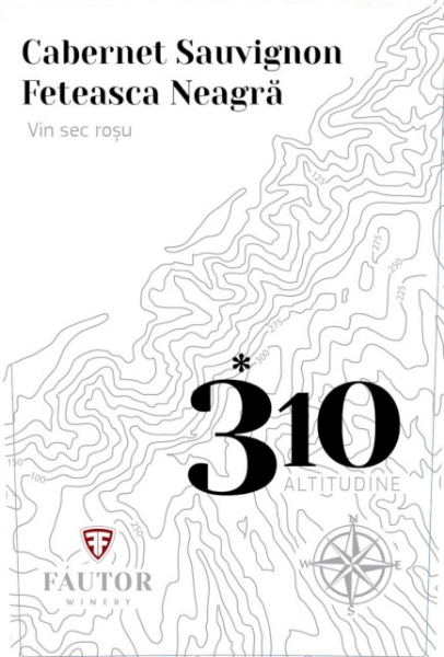 Fautor 3210 Altitudine Cabernet Feteasca Neagra label