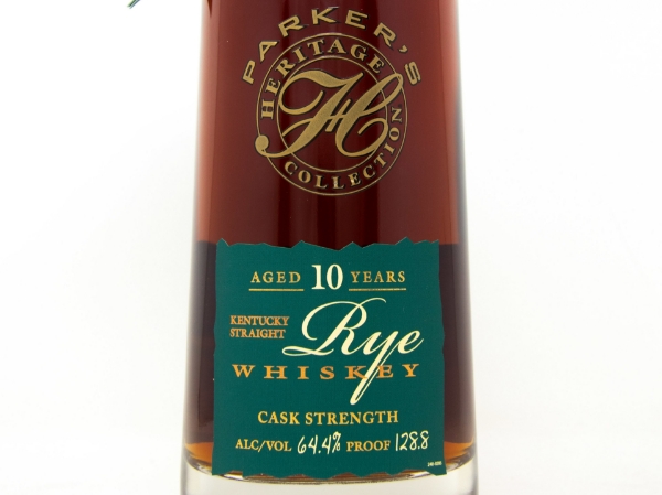 Picture of Parker's Heritage Collection 10 yr Cask Strength RYE Whiskey 750ml
