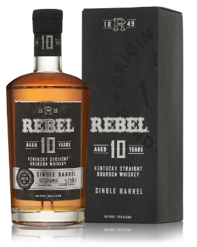 Picture of Rebel 10 yr Single Barrel Kentucky Straight Bourbon Whiskey 750ml