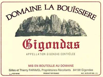 Picture of 2022 Bouissiere - Gigondas (750ml)