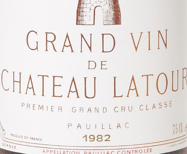 Picture of 1982 Chateau Latour Pauillac